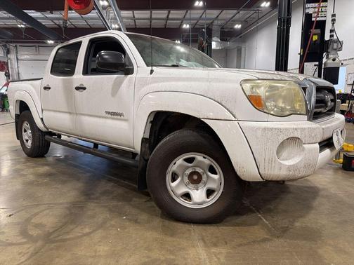 Super White 2008 Toyota Tacoma PreRunner Double Cab