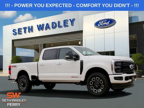 Star White Metallic Tri-Coat 2026 Ford F-250 Platinum