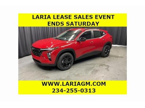 Red 2026 Chevrolet Trax LT