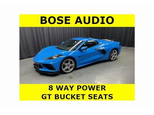Rapid Blue 2022 Chevrolet Corvette Stingray w/1LT