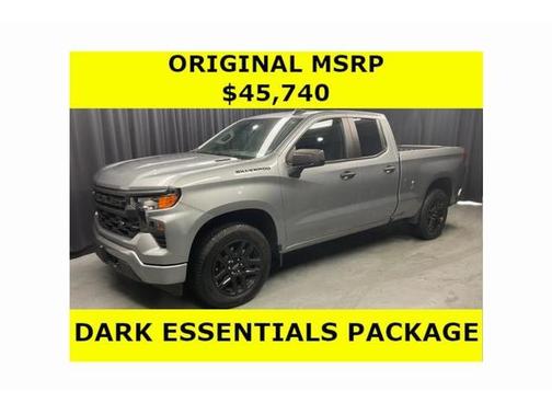 Sterling Gray Metallic 2025 Chevrolet Silverado 1500 Custom