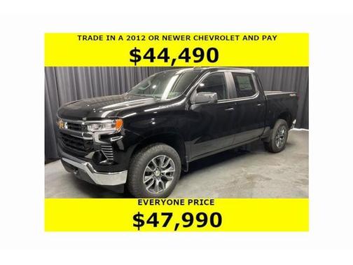 Black 2026 Chevrolet Silverado 1500 LT