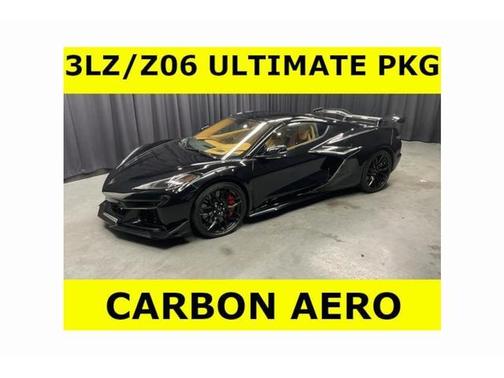 Black 2023 Chevrolet Corvette Z06