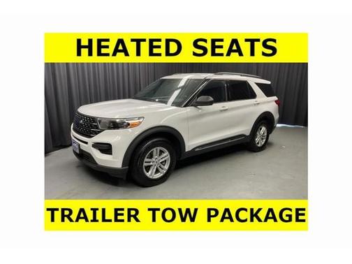 Oxford White 2020 Ford Explorer XLT