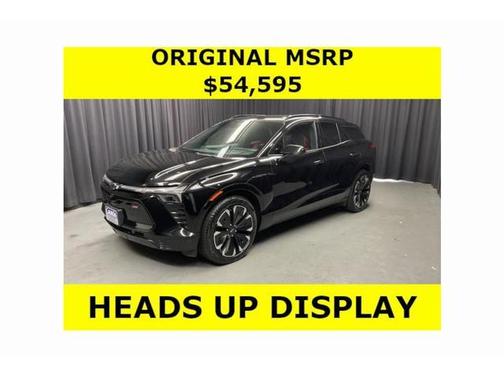 Black 2024 Chevrolet Blazer EV RS