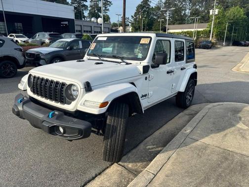 Bright White Clearcoat 2024 Jeep Wrangler 4xe Sport