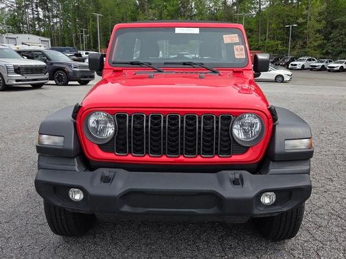 Firecracker Red Clearcoat 2024 Jeep Wrangler Sport