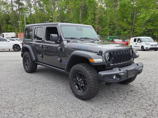 Granite Crystal Clearcoat Metallic 2025 Jeep Wrangler 4xe Sport