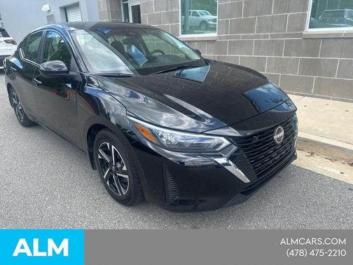 Black 2024 Nissan Sentra SV