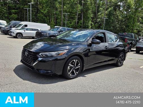Black 2024 Nissan Sentra SV