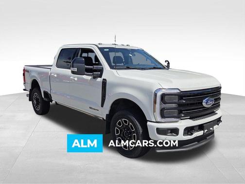 White 2025 Ford F-250 Platinum