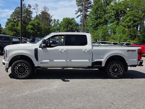 White 2025 Ford F-250 Platinum