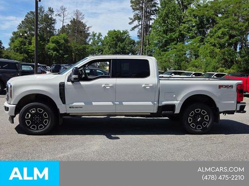White 2025 Ford F-250 Platinum