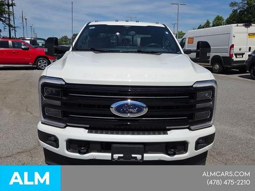 White 2025 Ford F-250 Platinum