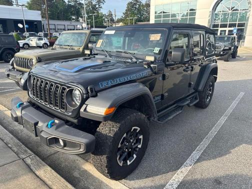 Black Clearcoat 2024 Jeep Wrangler 4xe Rubicon
