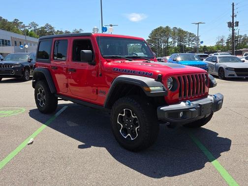 Firecracker Red Clearcoat 2023 Jeep Wrangler 4xe Rubicon