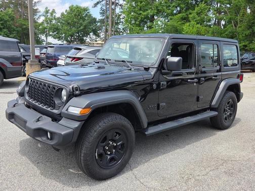 Black Clearcoat 2025 Jeep Wrangler Sport