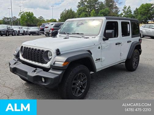 Bright White Clearcoat 2025 Jeep Wrangler Sport