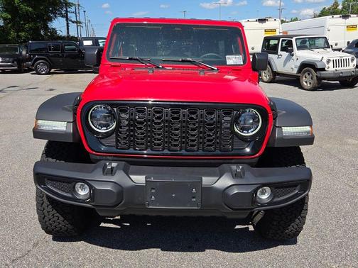 Firecracker Red Clearcoat 2025 Jeep Wrangler 4xe Sport