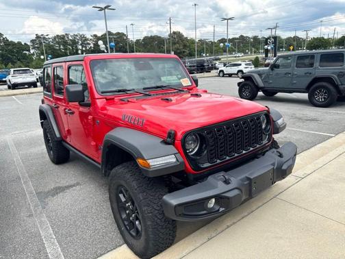Firecracker Red Clearcoat 2025 Jeep Wrangler 4xe Sport