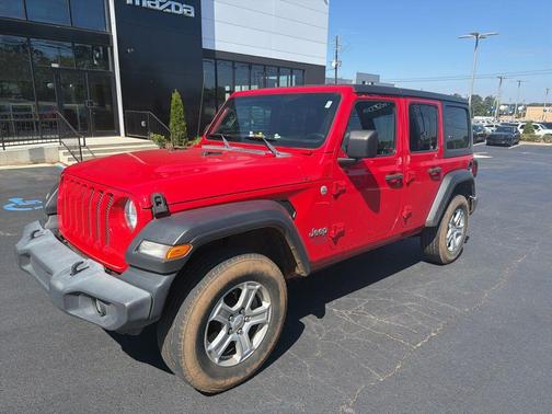 Firecracker Red Clearcoat 2020 Jeep Wrangler Unlimited Sport