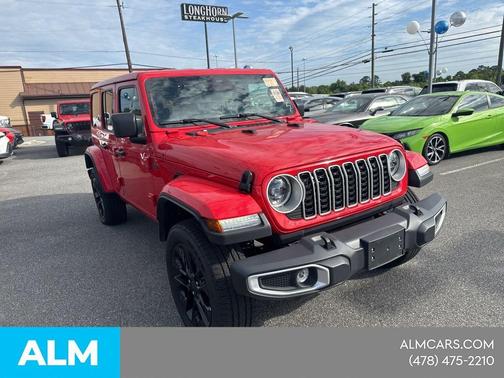 Firecracker Red Clearcoat 2025 Jeep Wrangler 4xe Sahara