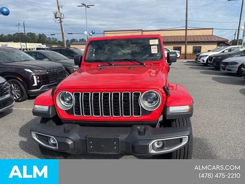 Firecracker Red Clearcoat 2025 Jeep Wrangler 4xe Sahara
