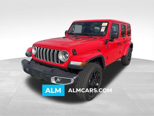 Firecracker Red Clearcoat 2025 Jeep Wrangler 4xe Sahara