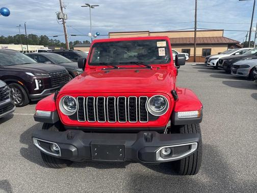 Firecracker Red Clearcoat 2025 Jeep Wrangler 4xe Sahara