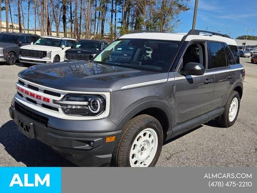 Gray Metallic 2024 Ford Bronco Sport Heritage