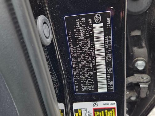 2025 Toyota Camry SE