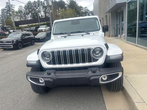Bright White Clearcoat 2025 Jeep Wrangler 4xe Sahara