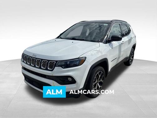 Bright White Clearcoat 2025 Jeep Compass Limited