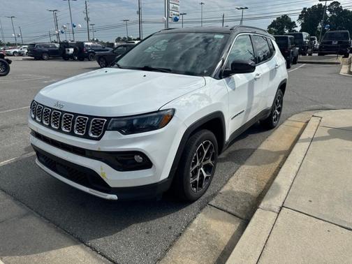 Bright White Clearcoat 2025 Jeep Compass Limited