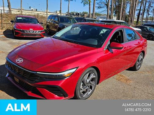 Red 2025 Hyundai ELANTRA SEL Convenience