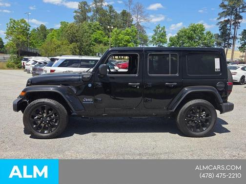 Black Clearcoat 2025 Jeep Wrangler 4xe Sahara