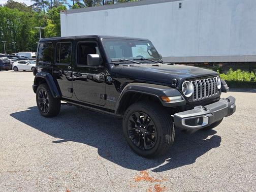 Black Clearcoat 2025 Jeep Wrangler 4xe Sahara