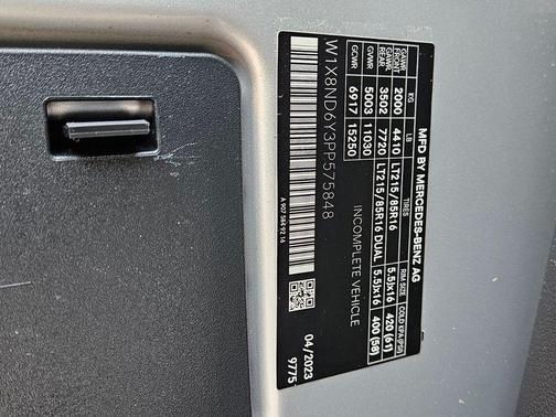 2023 Mercedes-Benz Sprinter 3500XD High Roof