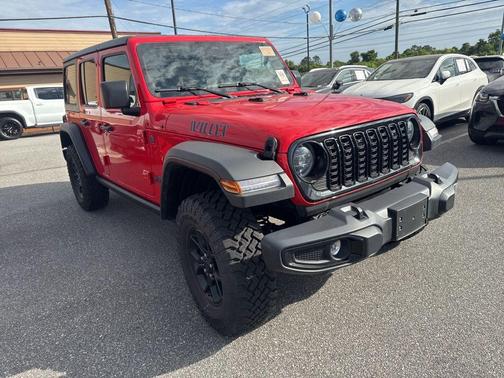 Firecracker Red Clearcoat 2025 Jeep Wrangler 4xe Sport