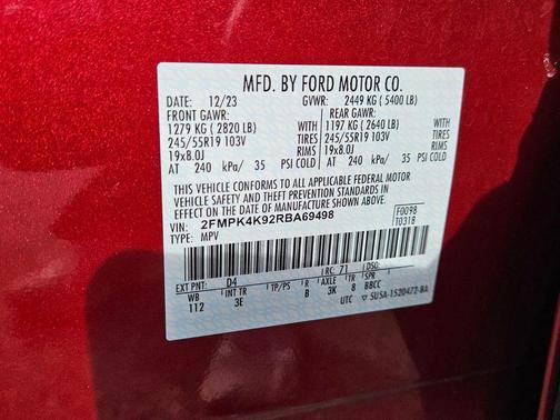 2024 Ford Edge Titanium