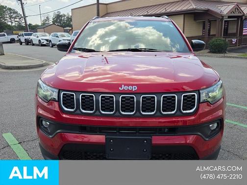 Red 2025 Jeep Compass Latitude