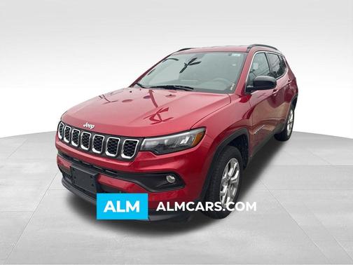 Red 2025 Jeep Compass Latitude