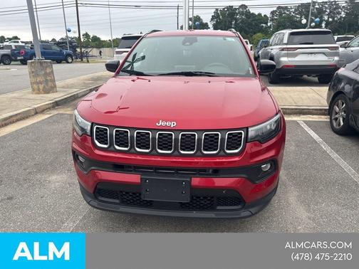 Red 2025 Jeep Compass Latitude