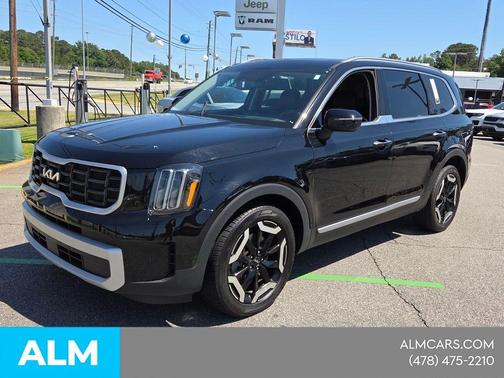 Ebony Black 2025 Kia Telluride S