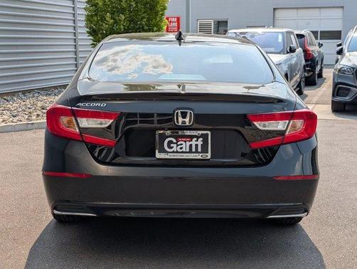 Black 2018 Honda Accord EX-L