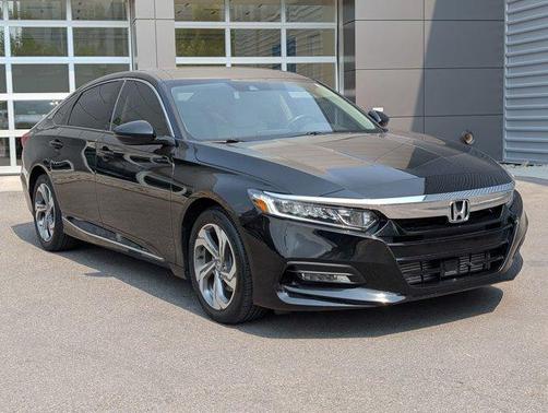 Black 2018 Honda Accord EX-L