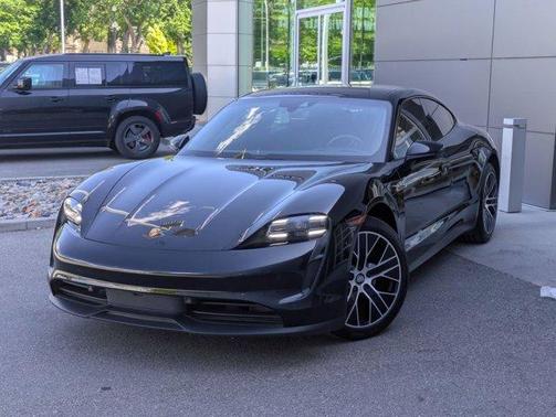 Black 2021 Porsche Taycan 4S