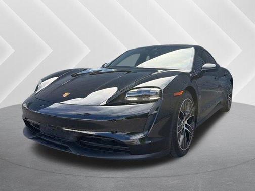 Black 2021 Porsche Taycan 4S