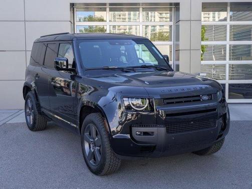 Santorini Black 2026 Land Rover Defender P400 X-Dynamic SE