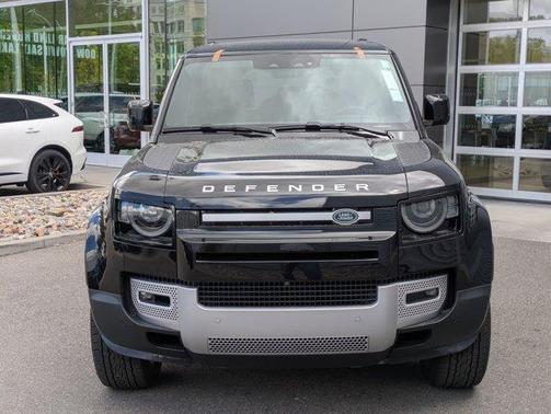 Santorini Black 2025 Land Rover Defender P300